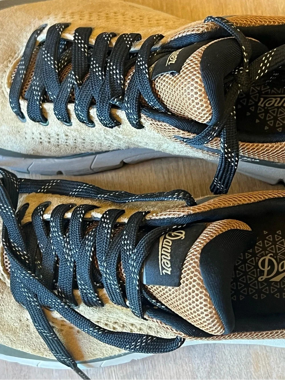 Danner Tan and Black Women's Trail Boots - Picture 4 of 6